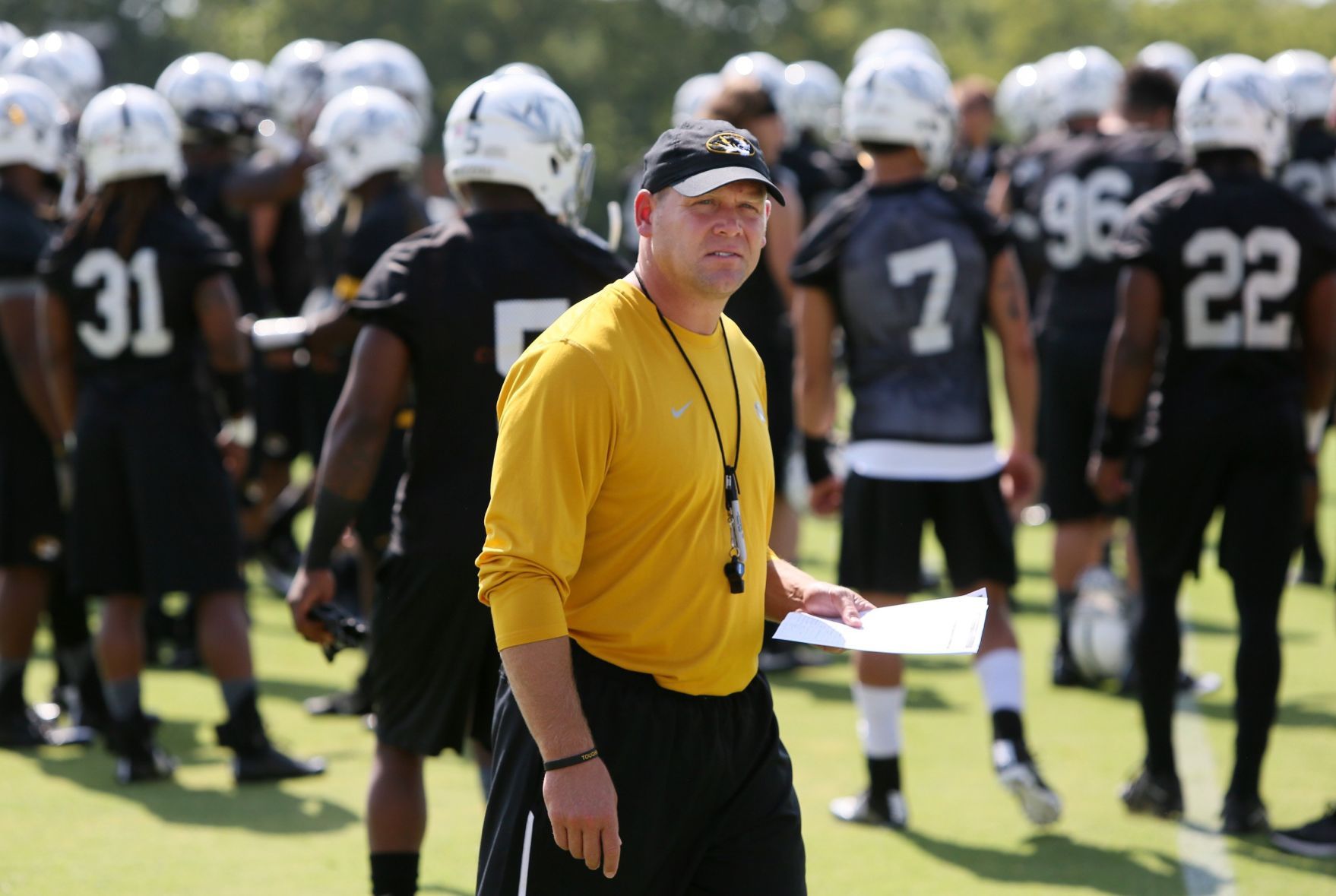 Missouri training camp